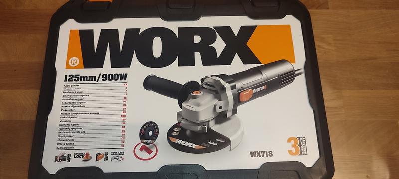 Winkelschleifer WORX WX718 Ø 125 mm 900 W | HORNBACH
