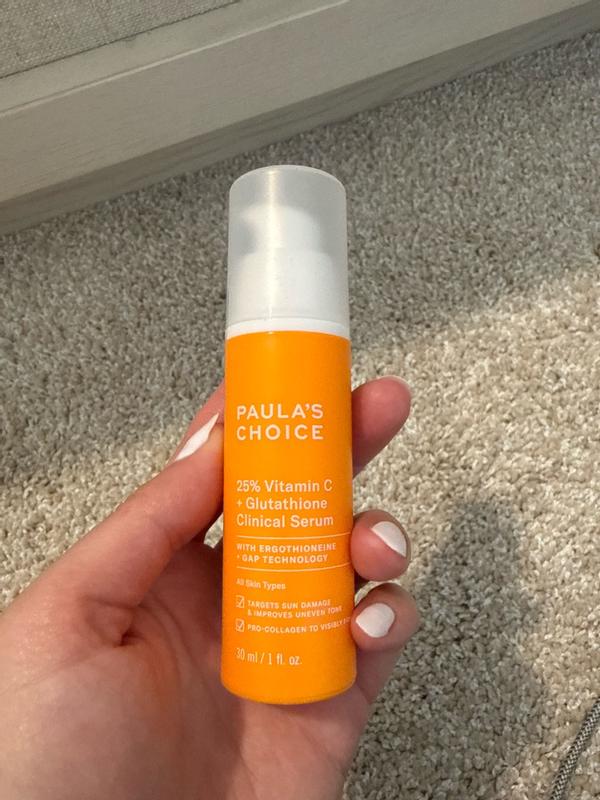 paula's choice 25 vitamin c glutathione clinical serum reddit Paula's Choice 25% Vitamin C+ Glutathione Clinical Serum 1 fl. oz