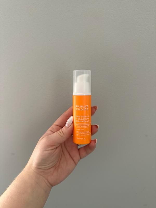 paula's choice 25 vitamin c glutathione clinical serum reddit Paula's Choice 25% Vitamin C+ Glutathione Clinical Serum 30ml