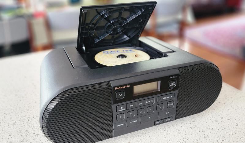 Telecomondo Universale Per Stereo Panasonic RX-D55, RX-D50, RX-D45 - Nuovo, Nero