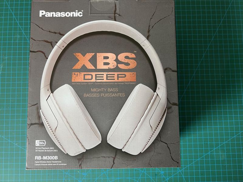 Panasonic RB-M300B Cuffia Senza FIli A Padiglione Wireless