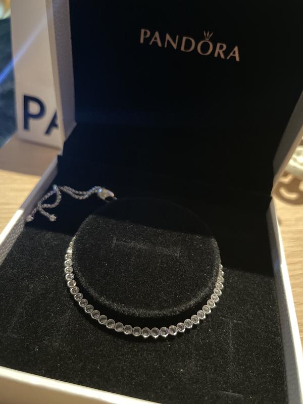 Pandora slider deals tennis bracelet