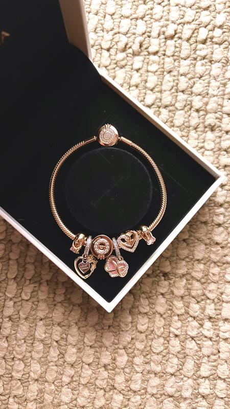 Rose flower deals pandora charm