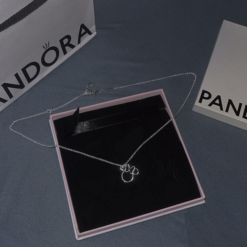 Pandora minnie mouse necklace discount