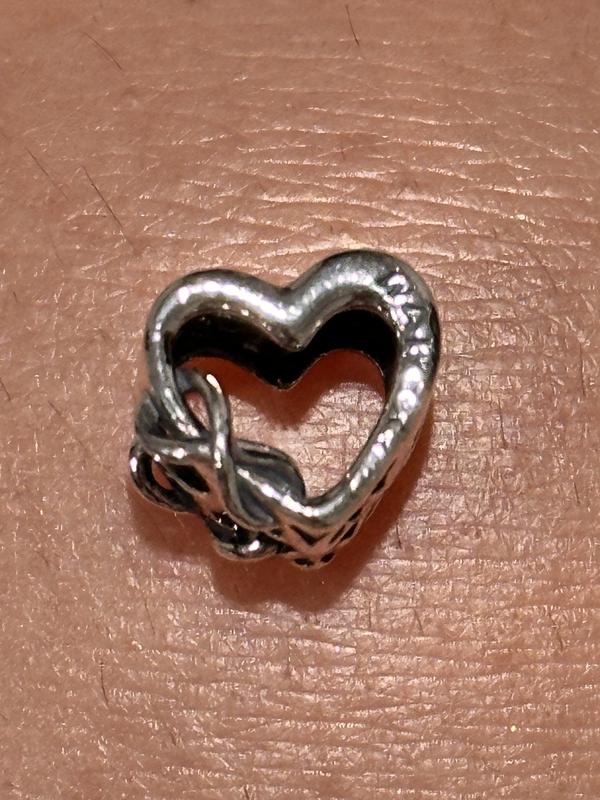 Love You Mum Infinity Heart Charm, PANDORA