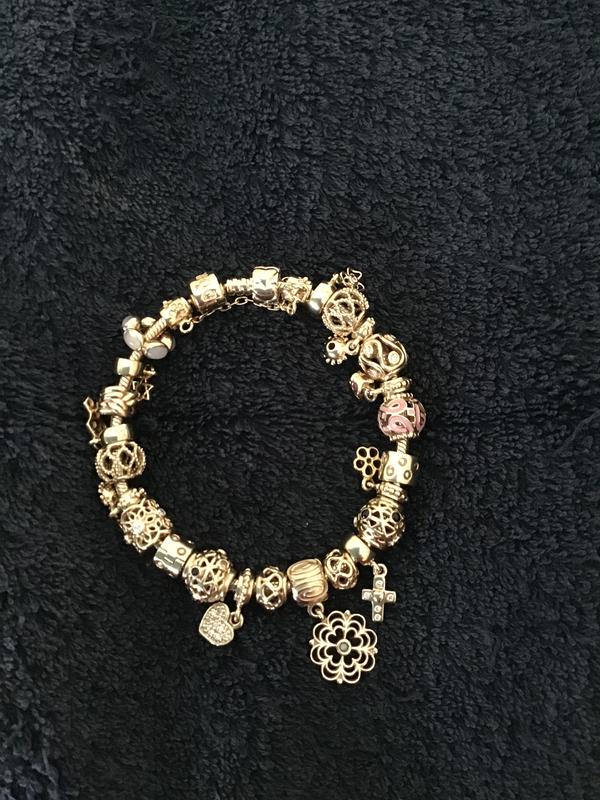 14 karat deals gold pandora bracelet