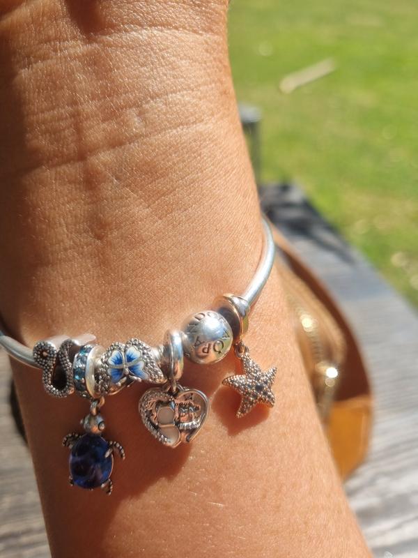 Shops Pandora Bracelet with Cat Themed Charms