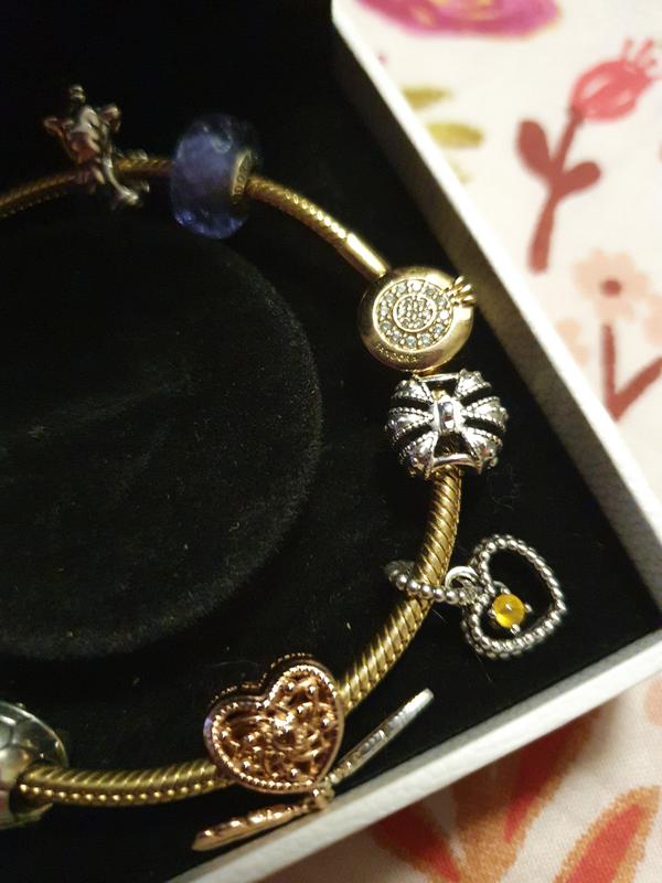 Pandora crown deals charm bracelet