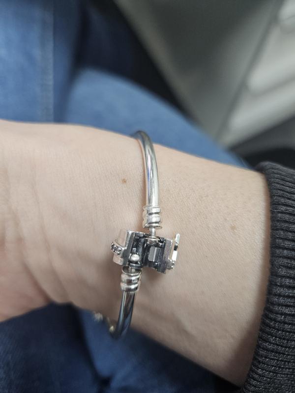 Pandora Moments Funkelnde Sternschnuppe Kugelverschluss Armreif 