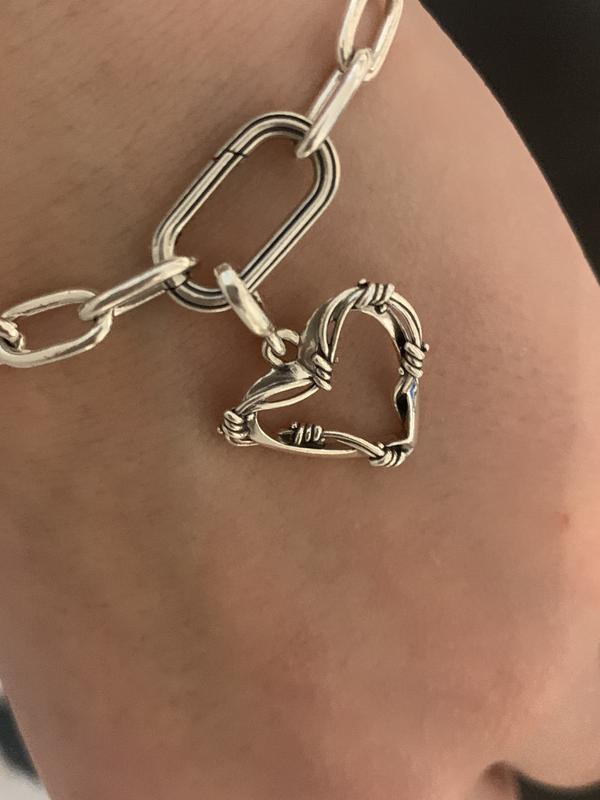 Pandora ME Stacheldraht-Herz Medaillon-Charm | Pandora 