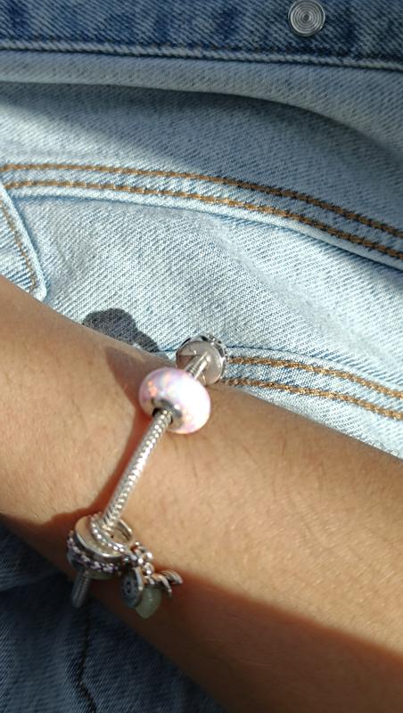 Opalescent Pink Charm