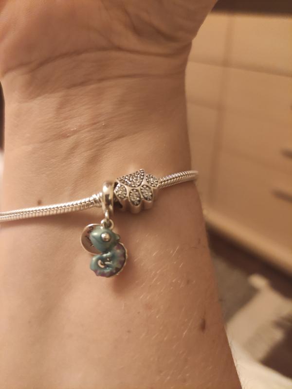 Pandora paw deals print necklace