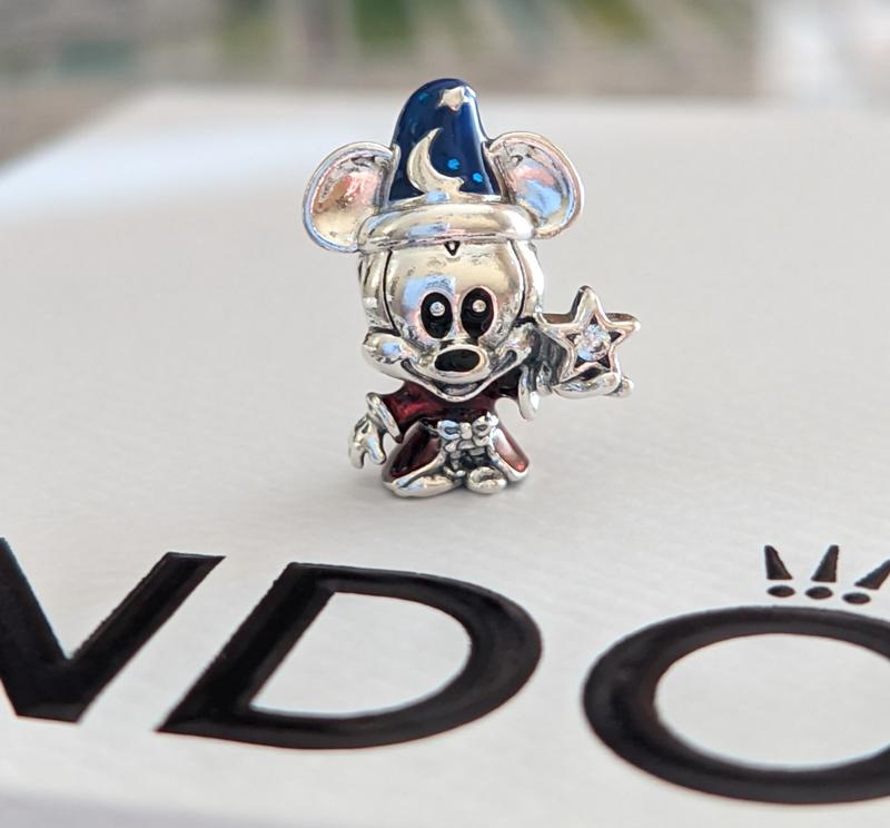 Disney Sorcerer Apprentice Mickey Charm Sterling silver Pandora AU