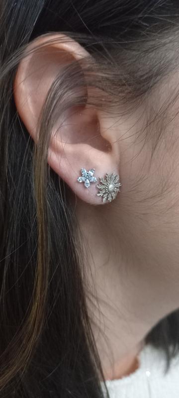 Pandora sparkling deals snowflake earrings