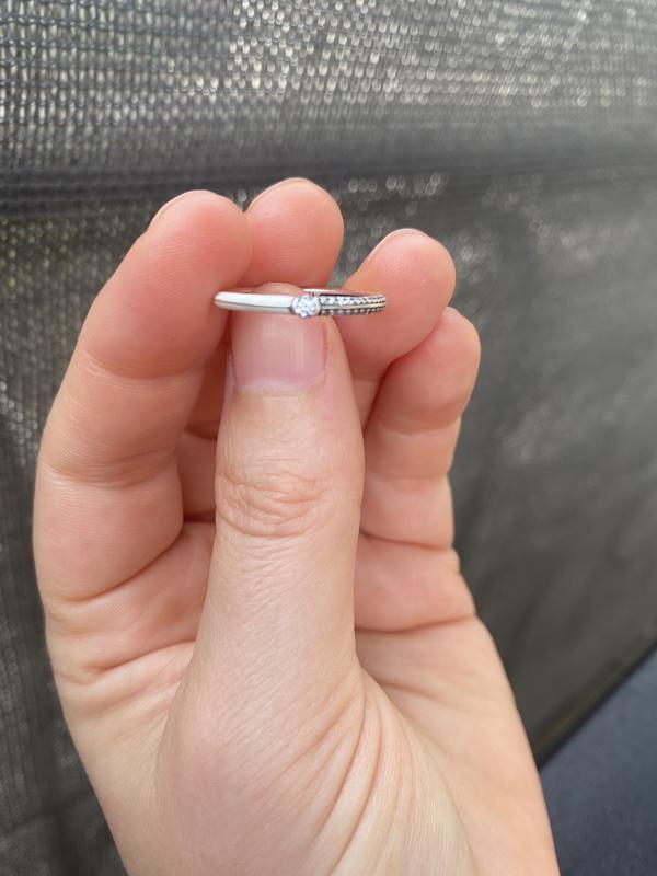 Pandora deals pave ring