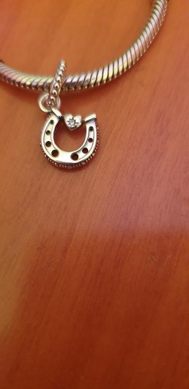 Pandora good store luck necklace