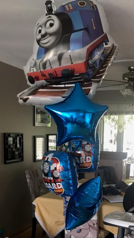 Thomas the Tank Engine Foil Balloon Bouquet