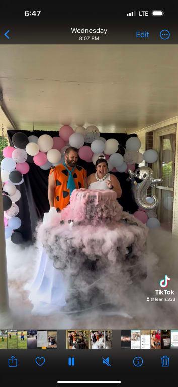 Went viral with the his gender reveal!