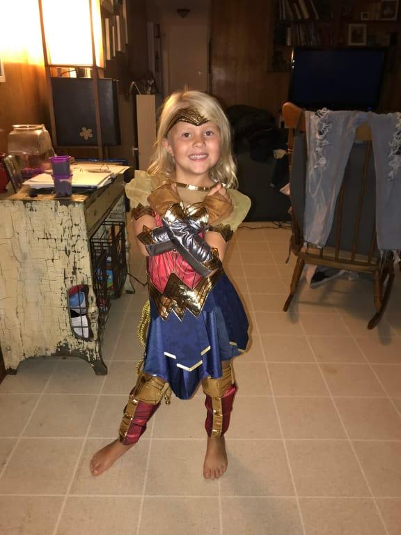 She told everyone she was Diana Princess of the Amazons! Lol