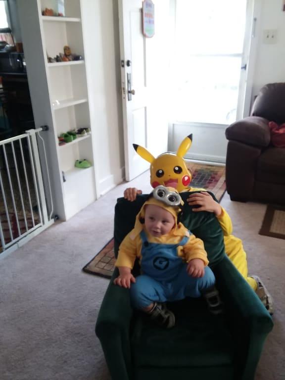 Our home his half brother