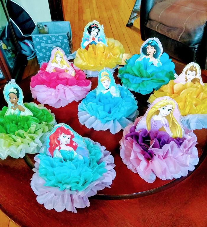 Tissue paper Princesses!