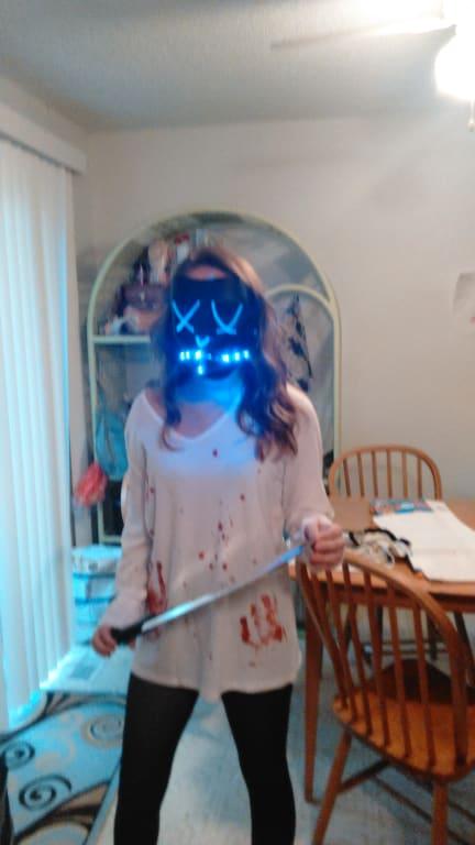 Homemade Purge Costume