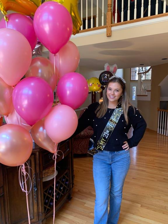 Birthday sash cuteness!