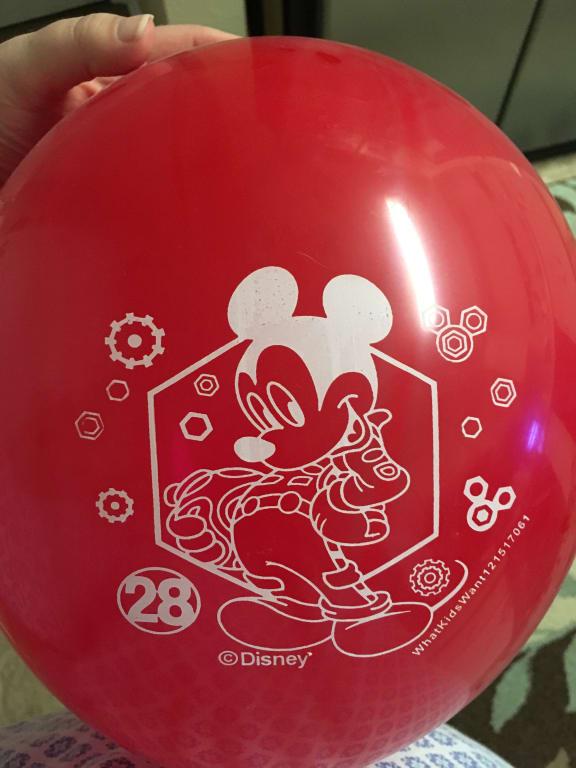 That is not Mickey on a skateboard! And in color