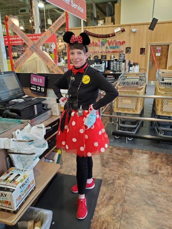 me as minnie mouse