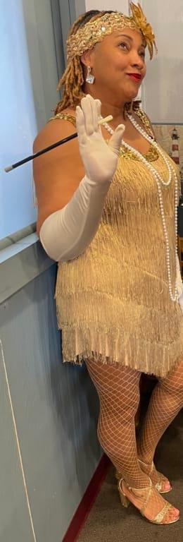 It's giving Josephine Baker!