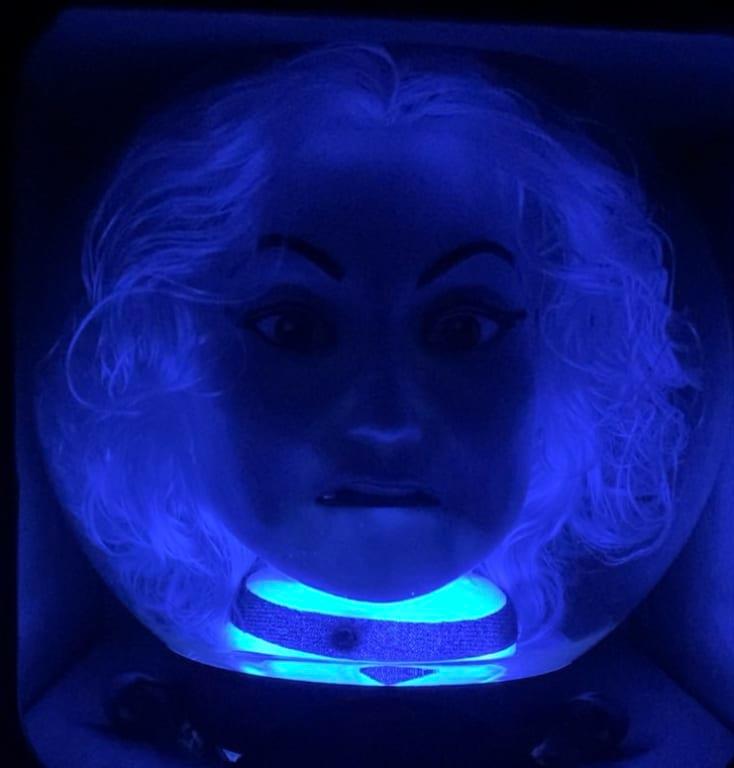 Madame Liota in the datk