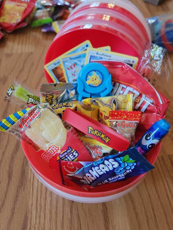 Candy and favors purchased at Party City