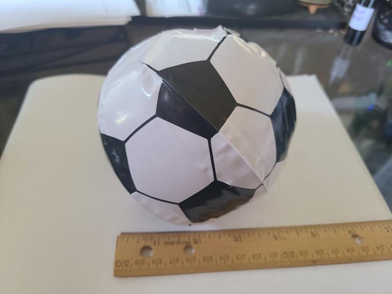 The size of a grapefruit