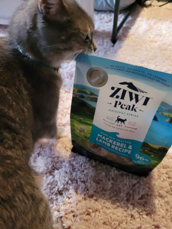 Pet Food Ziwipeak Samples Australia Ziwi Peak Air Dried Mackerel Lamb Cat  Food 1kg