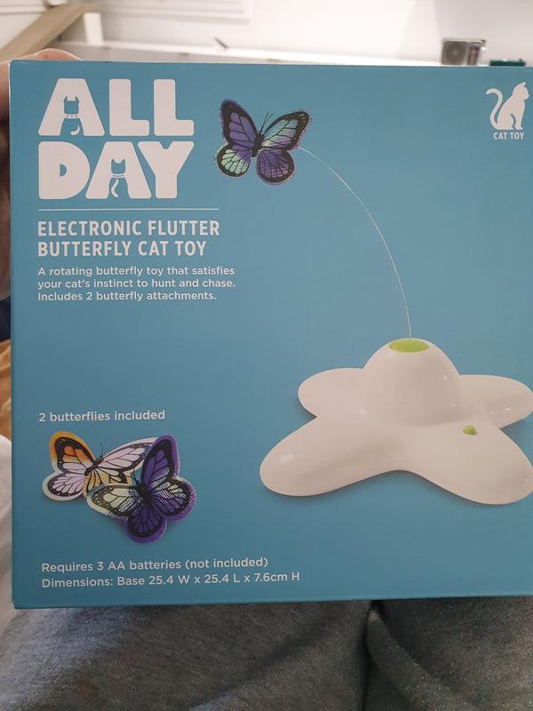 Leaps & bounds electric flutter cheap butterfly cat toy