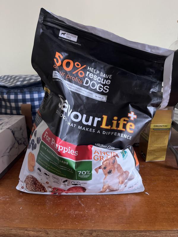 SavourLife Ancient Grains Lamb Puppy Food Petbarn