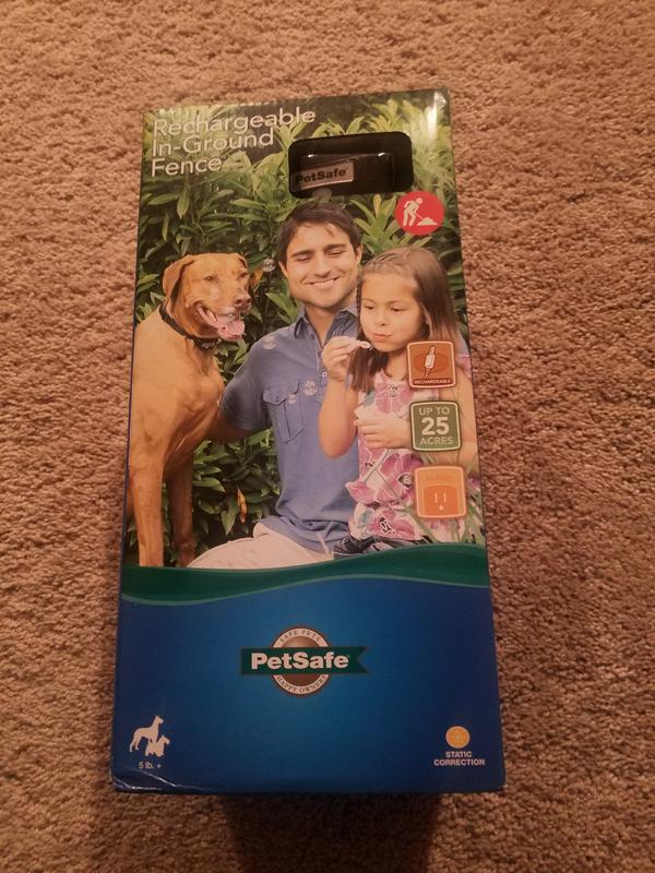 My new inground fence!