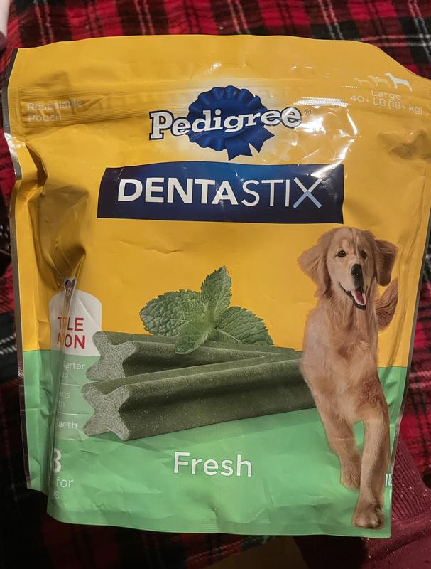 Pedigree dentastix shop fresh biscuit