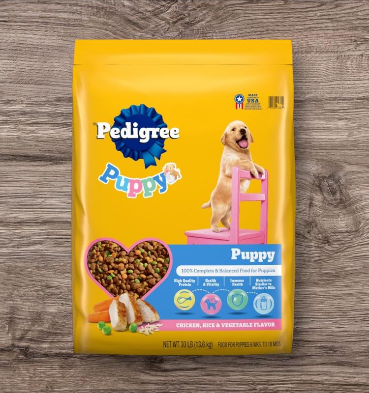 PEDIGREE® PUPPY™ Growth & Protection Dry Dog Food Chicken