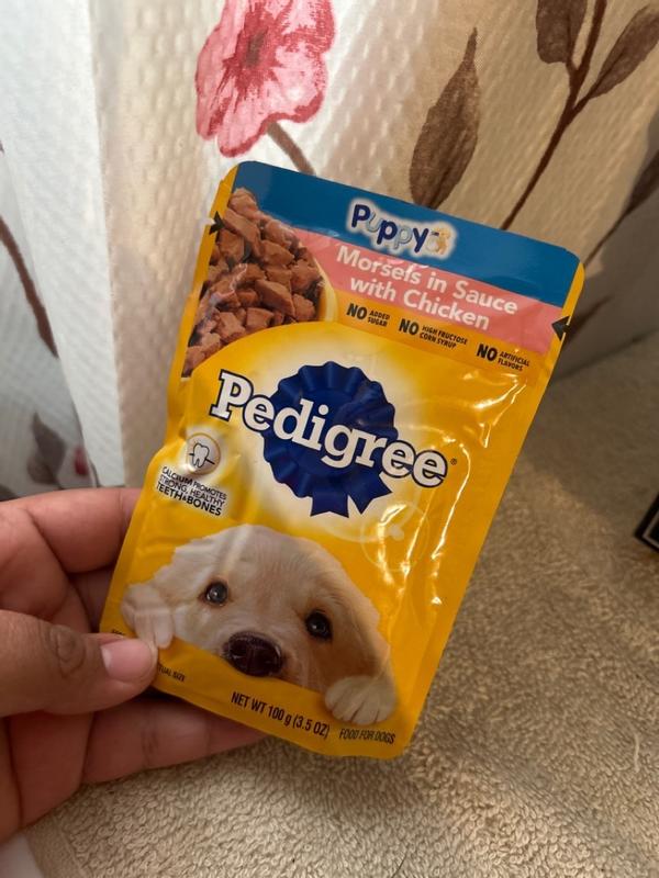 Pedigree puppy pouches clearance review