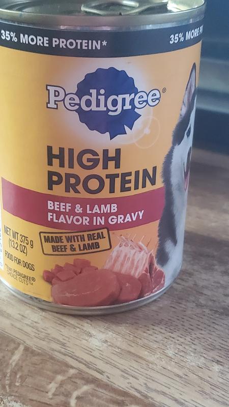 Pedigree high protein cheap beef and lamb