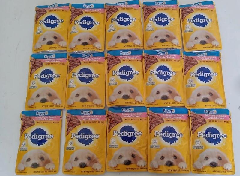 Pedigree puppy morsels 2025 in sauce with chicken