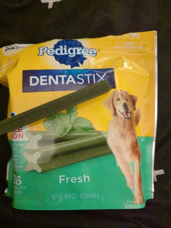 PEDIGREE Dog Treats DENTASTIX Fresh Large