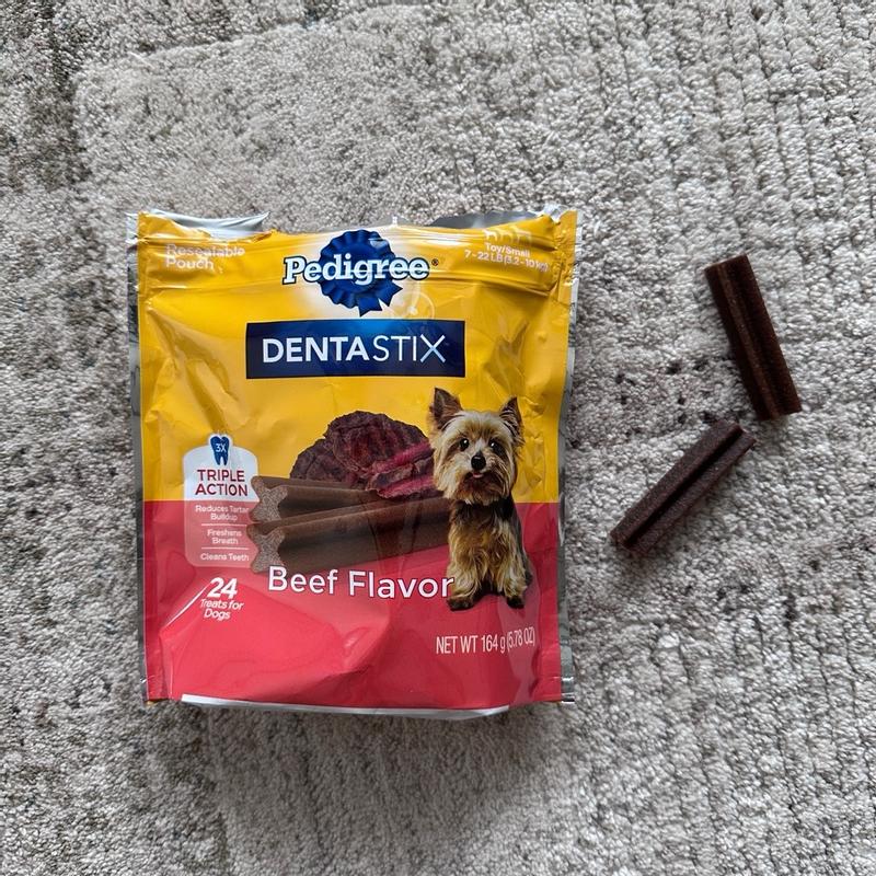 PEDIGREE® Dog Treats DENTASTIX™ Beef Flavor Toy/Small