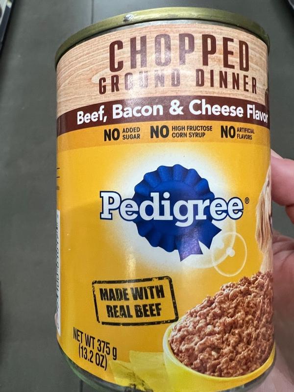 Pedigree beef 2024 bacon cheese