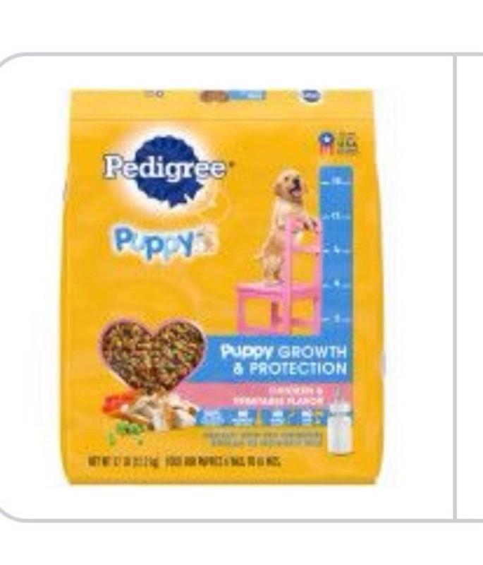 PEDIGREE PUPPY Growth Protection Dry Dog Food Chicken Vegetable Flavor