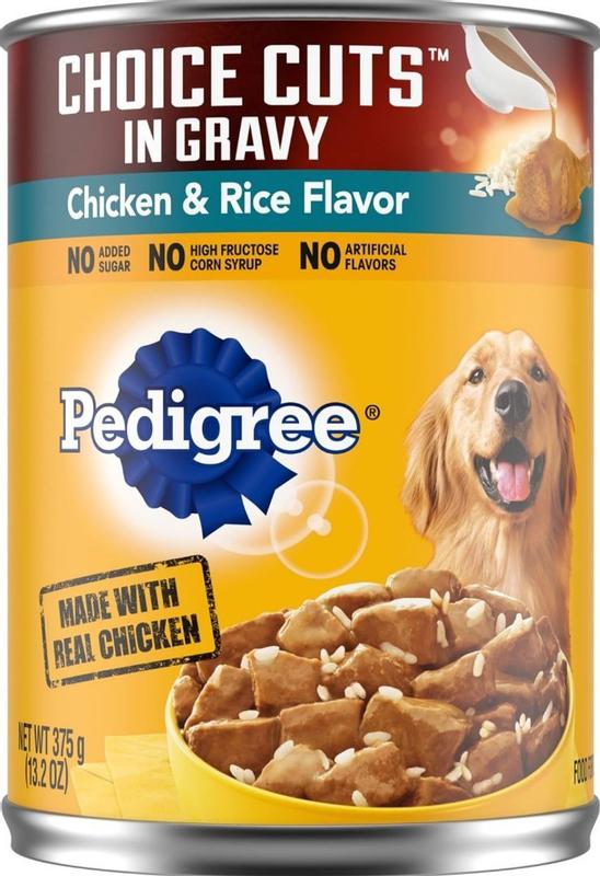 PEDIGREE Chopped Ground Dinner with Chicken and Rice Wet Dog Food