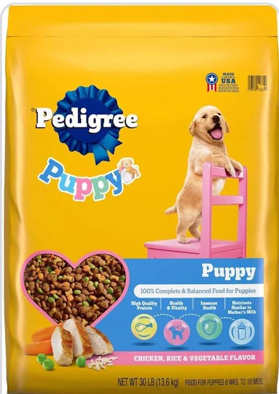 PEDIGREE® PUPPY™ Growth Protection Dry Dog Food Chicken