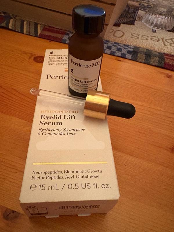 acyl-glutathione firming eye lid serum Perricone MD Neuropeptide Eyelid Lift Serum |