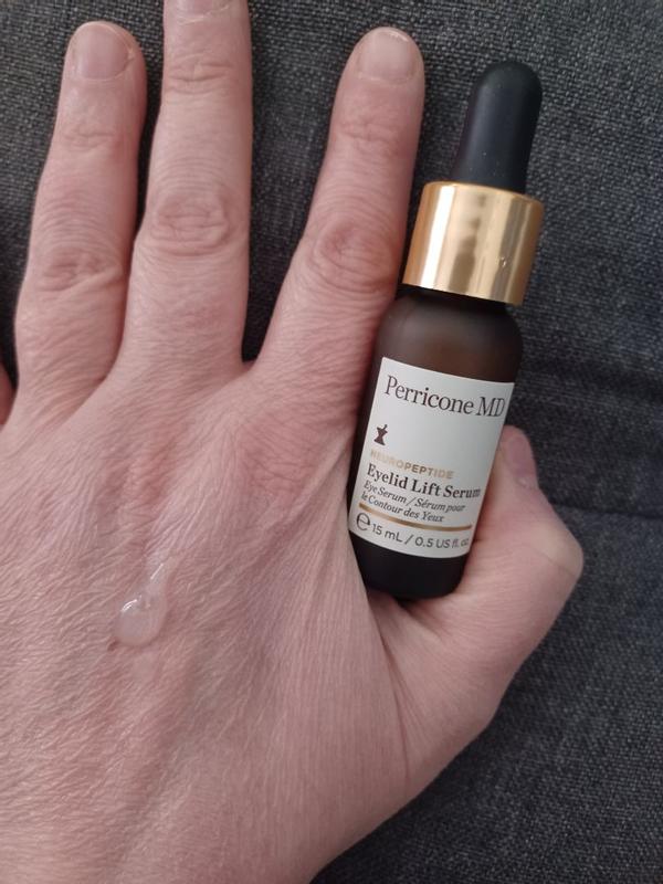 perricone md essential fx acyl glutathione eyelid lift serum details Neuropeptide Eyelid Lift Serum